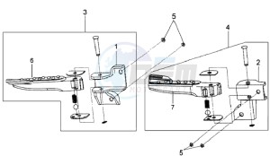 MIO 100 E3 drawing FOOT RESTS L / R