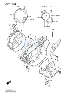 RM-Z450 EU drawing CRANKCASE COVER