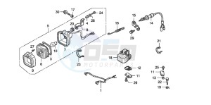 TRX500FA FOURTRAX FOREMAN drawing STOP LIGHT