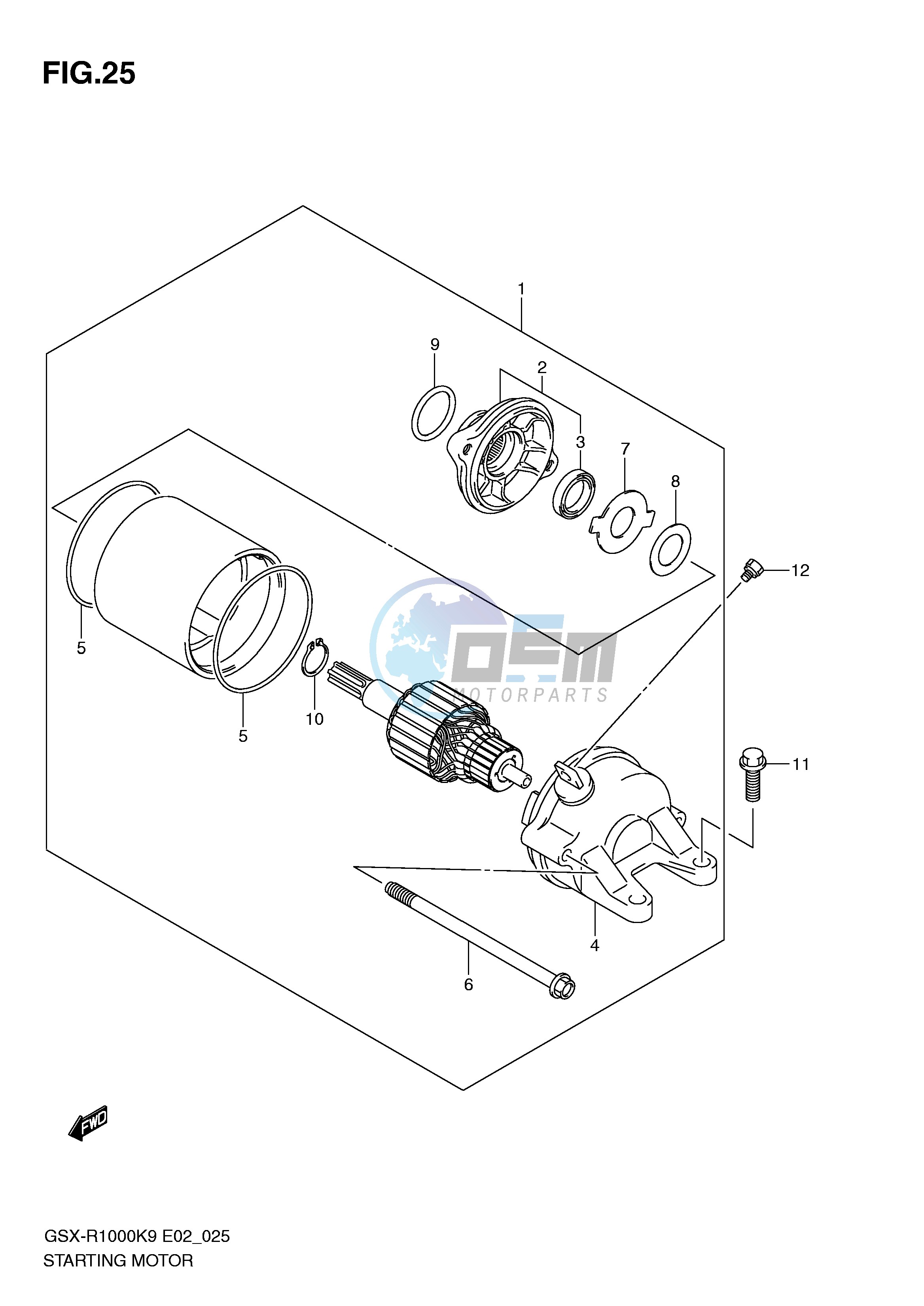 STARTING MOTOR