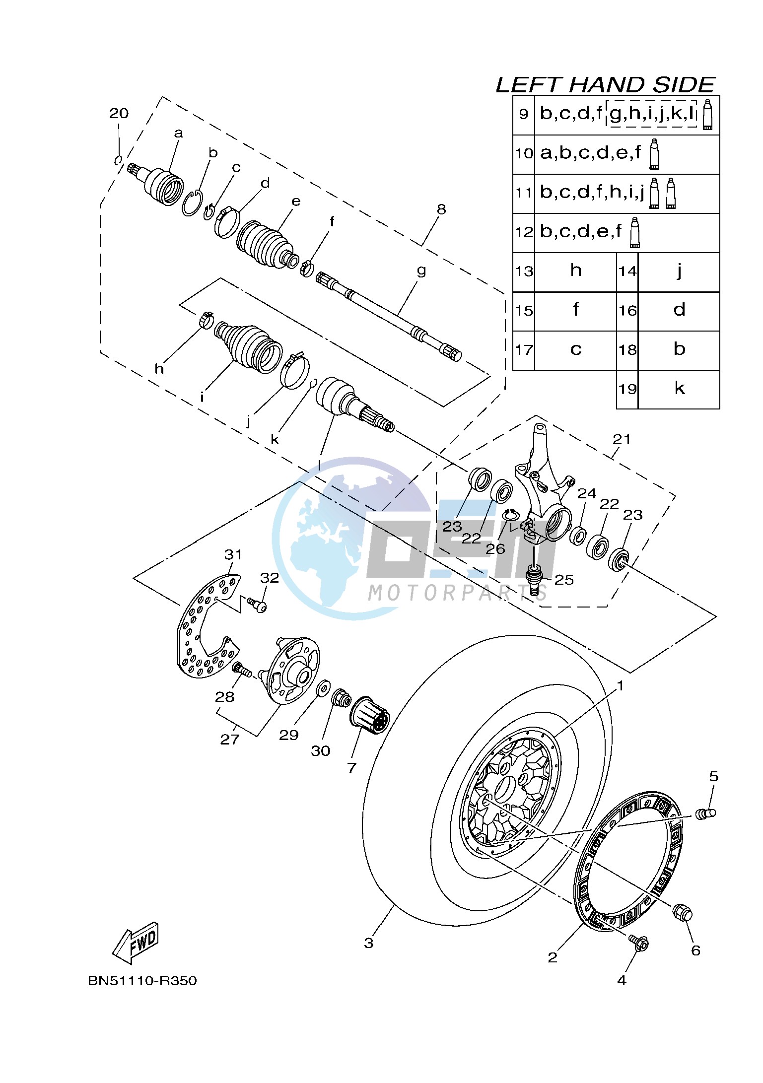 FRONT WHEEL