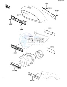 KZ 440 G (G1) drawing LABELS