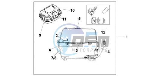 TOP BOX 45L