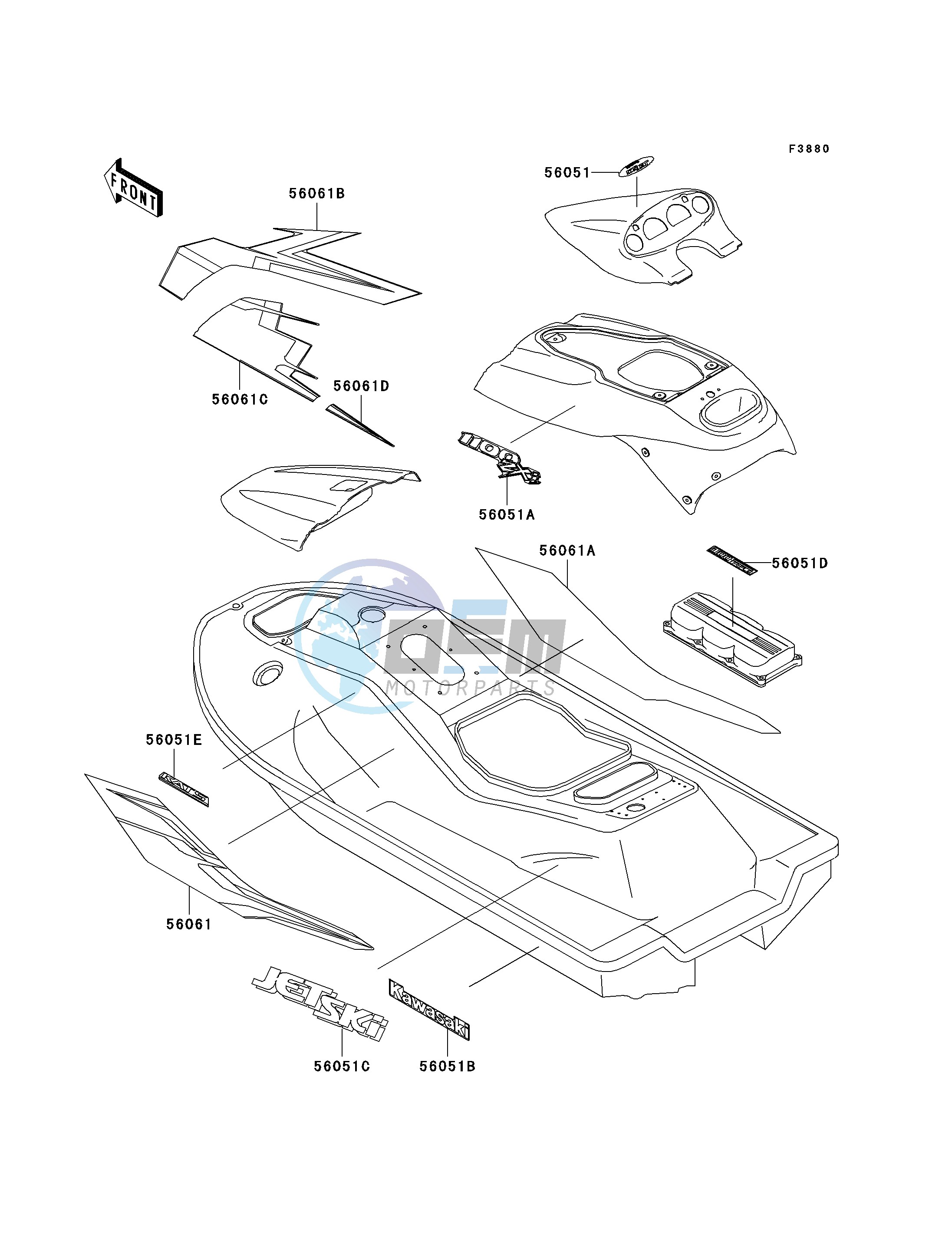 DECALS-- JH1100-A1- -