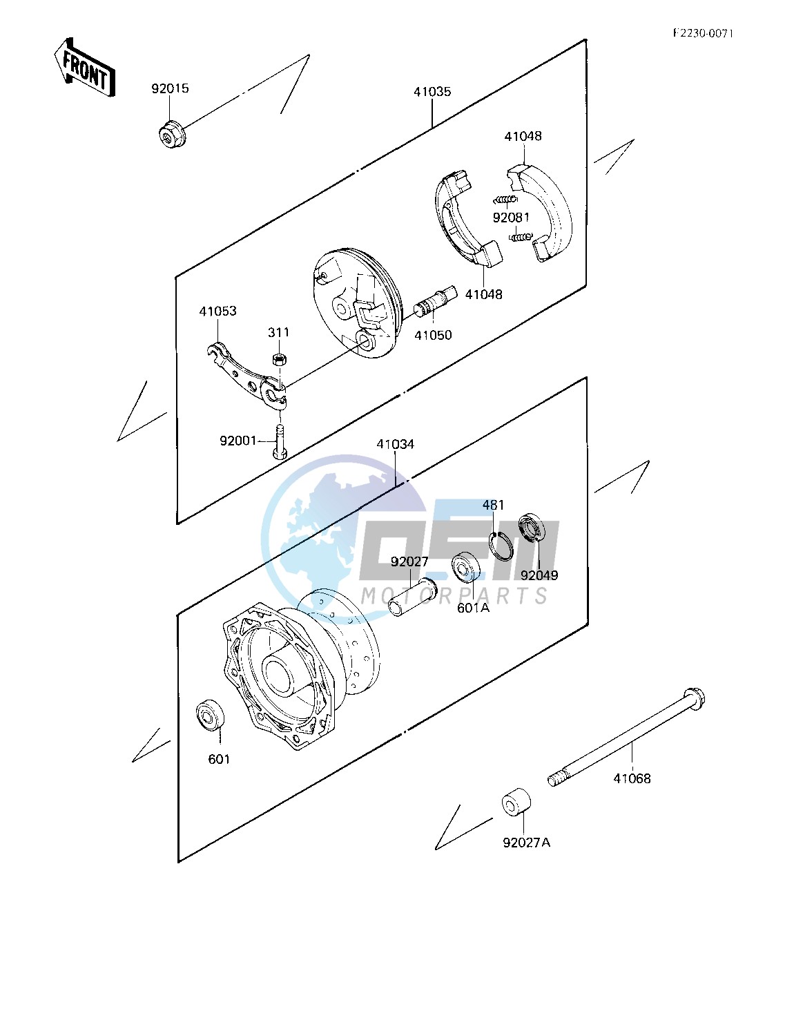 FRONT HUB_BRAKE