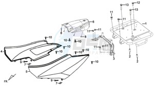 X'PRO 50 45KMH (L8) EU EURO4 drawing COWLING