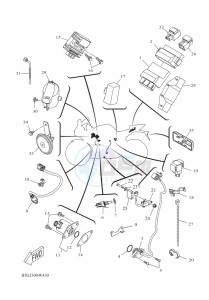 YZF125-A YZF-R125 (BGV3) drawing ELECTRICAL 2