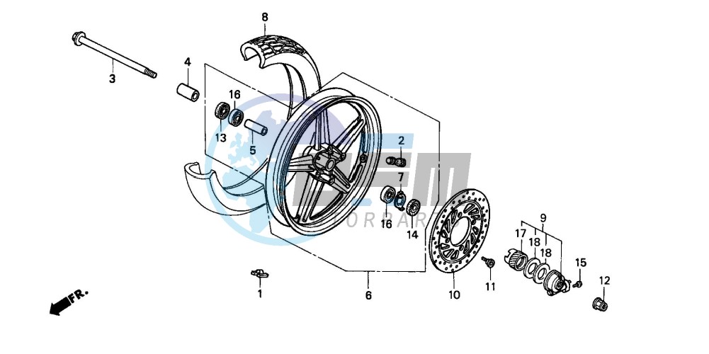 FRONT WHEEL