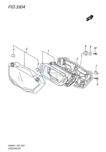 SV650 ABS EU drawing SPEEDOMETER