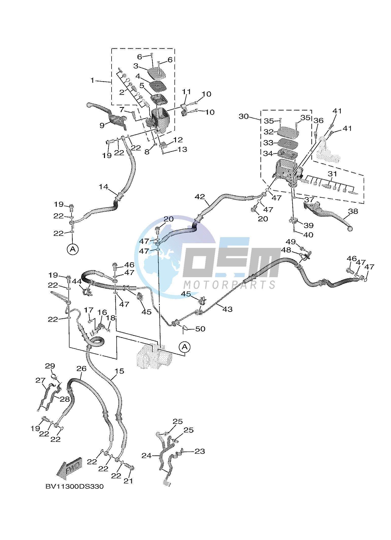 FRONT MASTER CYLINDER