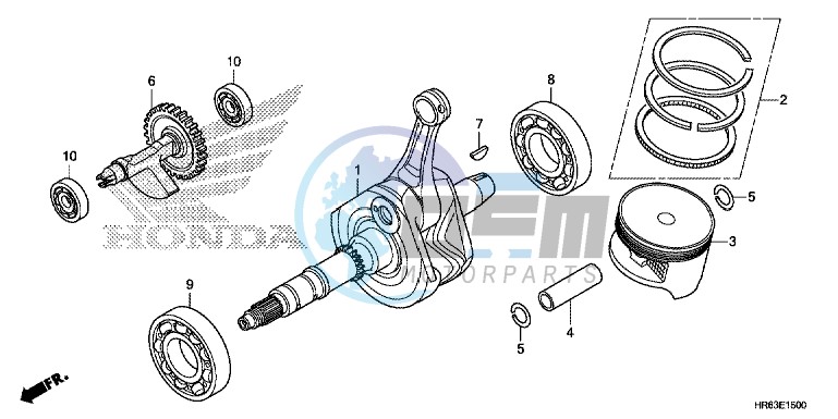 CRANKSHAFT/PISTON