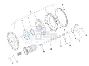 Audace 1400 1380 drawing Clutch