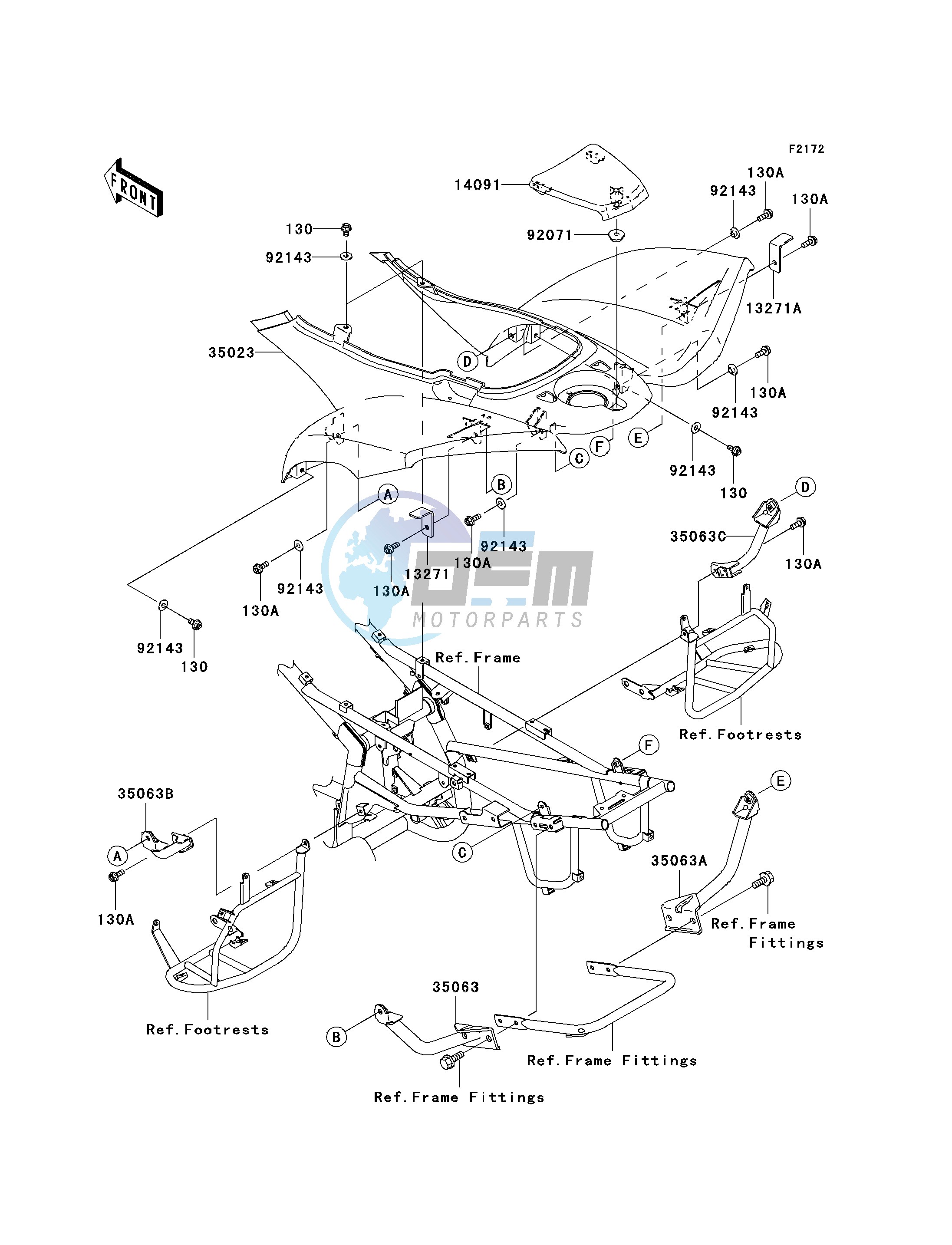 REAR FENDER-- S- -