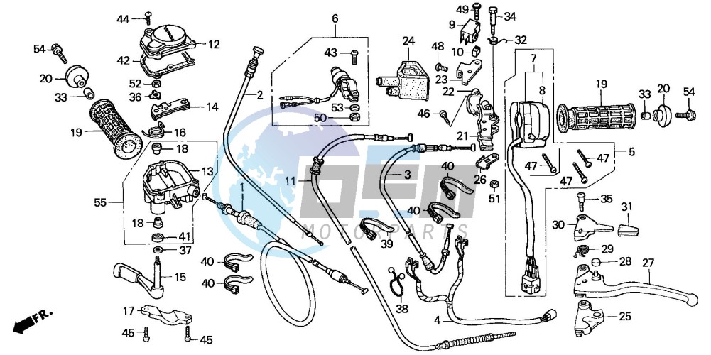 HANDLE LEVER/SWITCH/CABLE