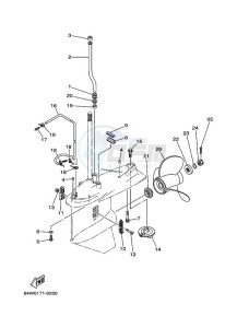 100A drawing LOWER-CASING-x-DRIVE-2