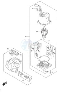 DF 115A drawing PTT Motor (Type: AS)