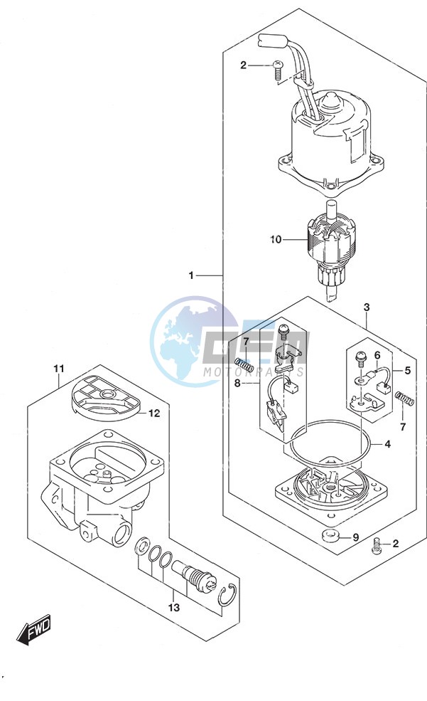 PTT Motor (Type: AS)