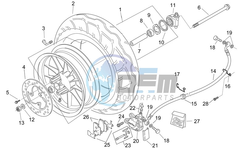 Front wheel