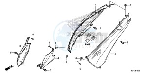 SH125AD SH125i UK - (E) drawing BODY COVER