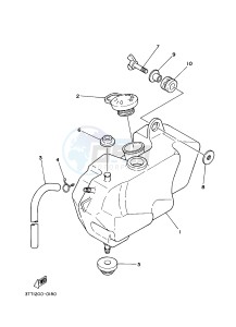 DT175 (3TSV) drawing OIL TANK