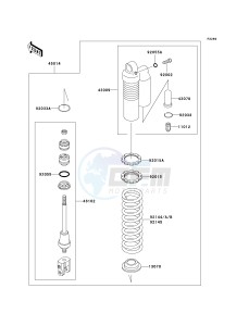 KX 85 A [KX85] (A1-A5) [KX85] drawing SHOCK ABSORBER-- S- -