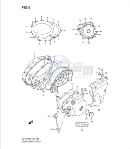 VZ1500K9 drawing CRANKCASE COVER