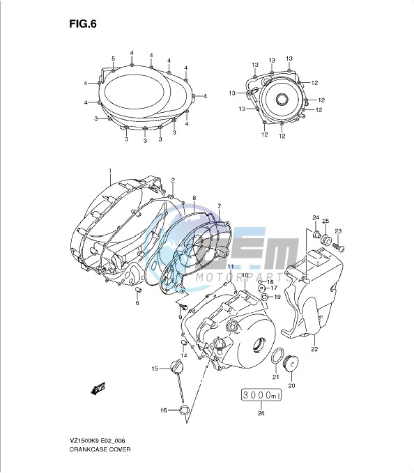 CRANKCASE COVER