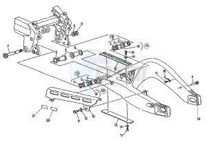 MITO EURO2 125 drawing REAR ARM