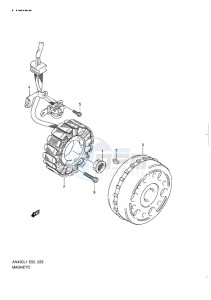 AN400 ABS BURGMAN EU drawing MAGNETO