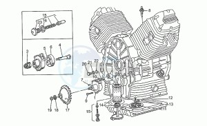 Nevada 750 drawing Oil pump assy.