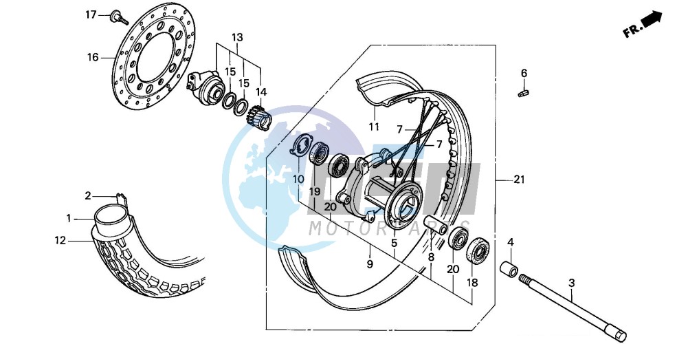 FRONT WHEEL