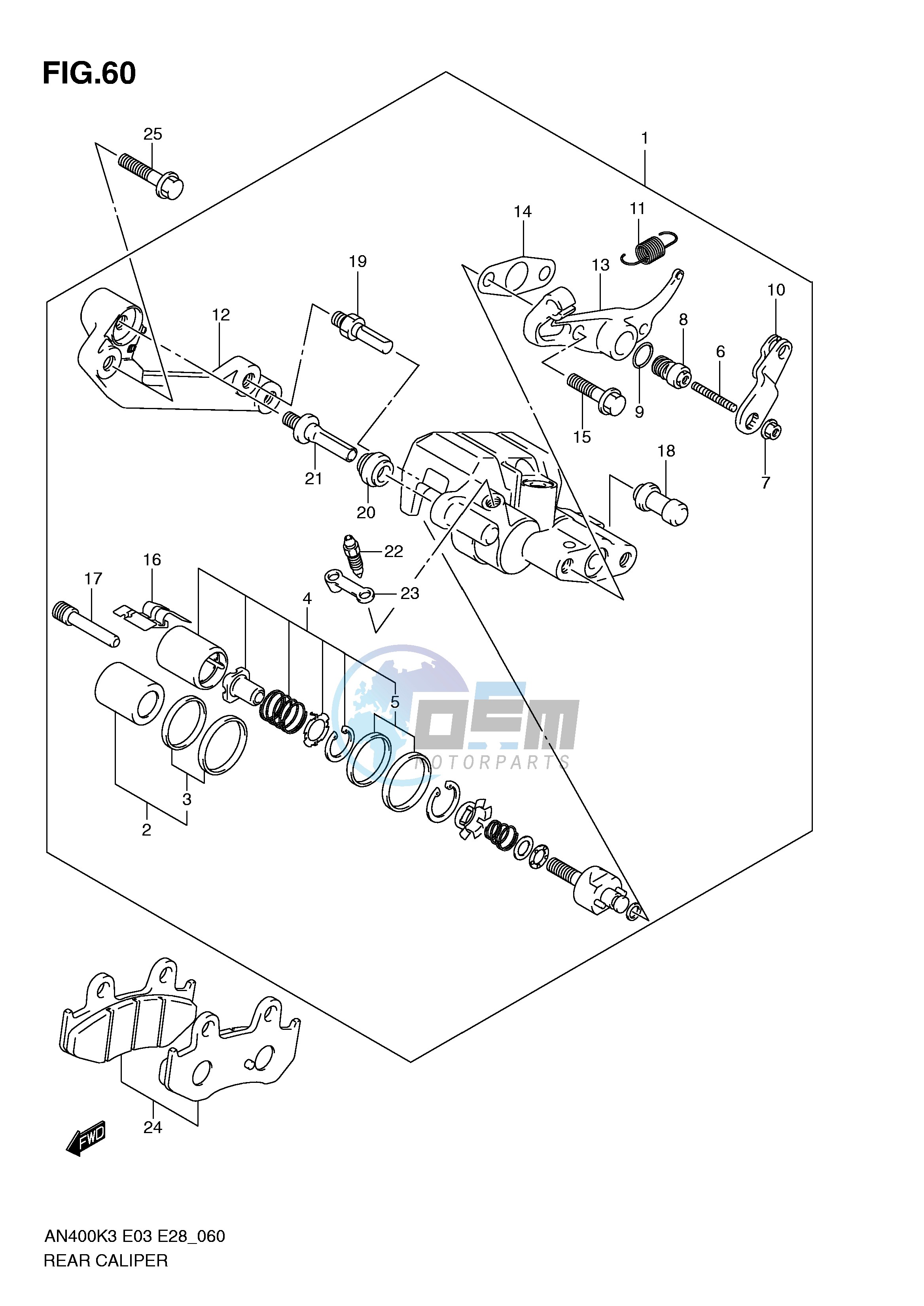 REAR CALIPER