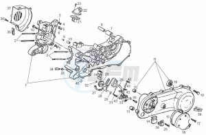 ATLANTIS BULLET - 50 cc VTHAL1AE2 Euro 2 2T AC CAN drawing Crankcase (Positions)