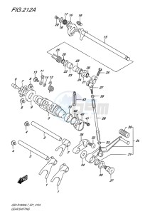 GSX-R1000 EU drawing GEAR SHIFTING