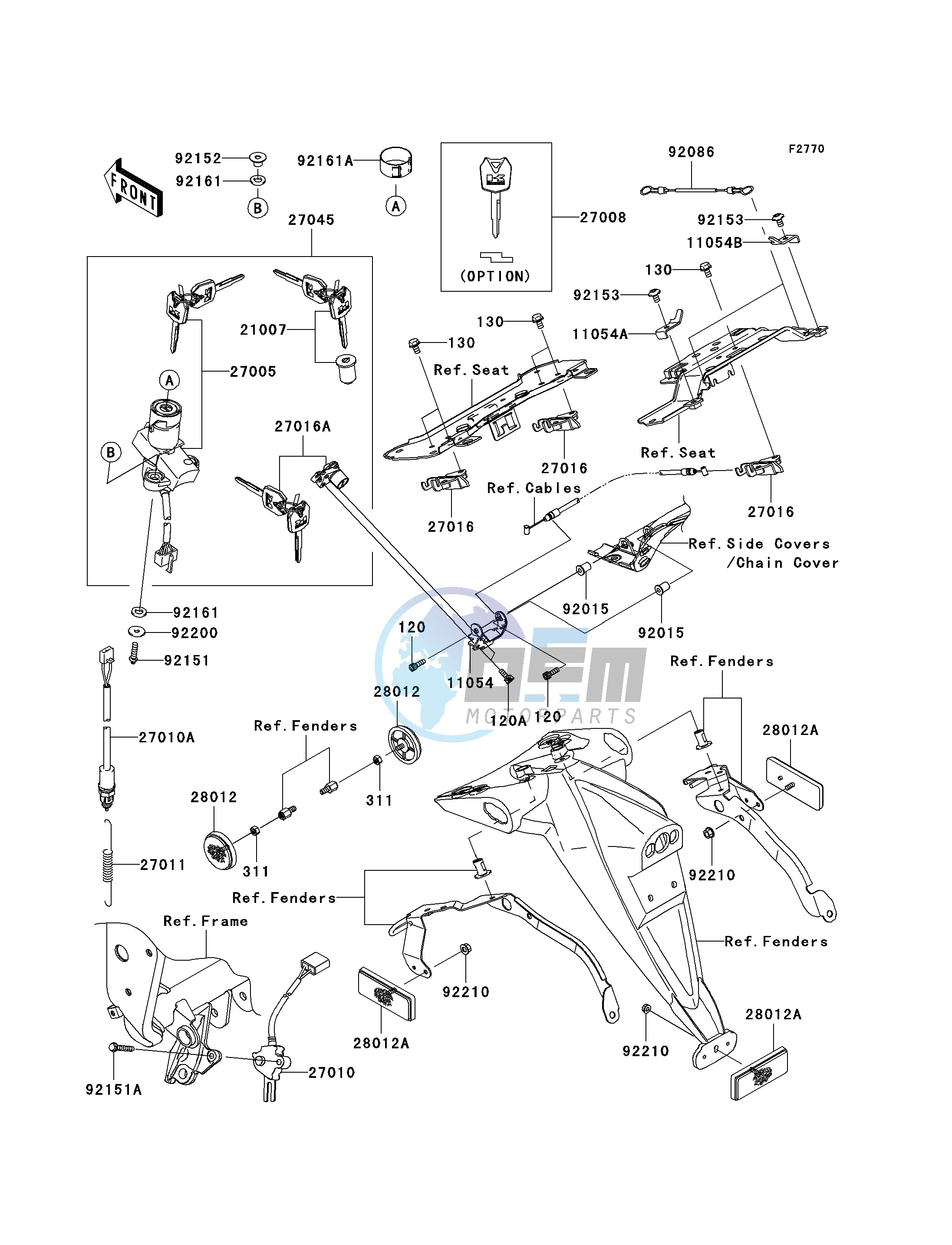 IGNITION SWITCH_LOCKS_REFLECTORS