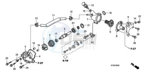 PES125R9 France - (F / CMF STC) drawing WATER PUMP