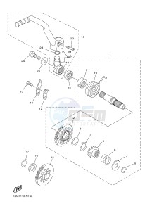 WR250F (2GBC 2GBD 2GBE) drawing STARTER