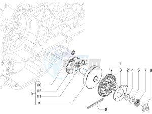 S 150 4T Vietnam drawing Driving pulley