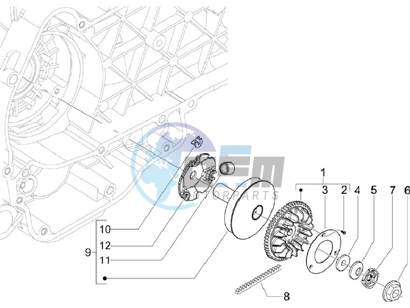 Driving pulley