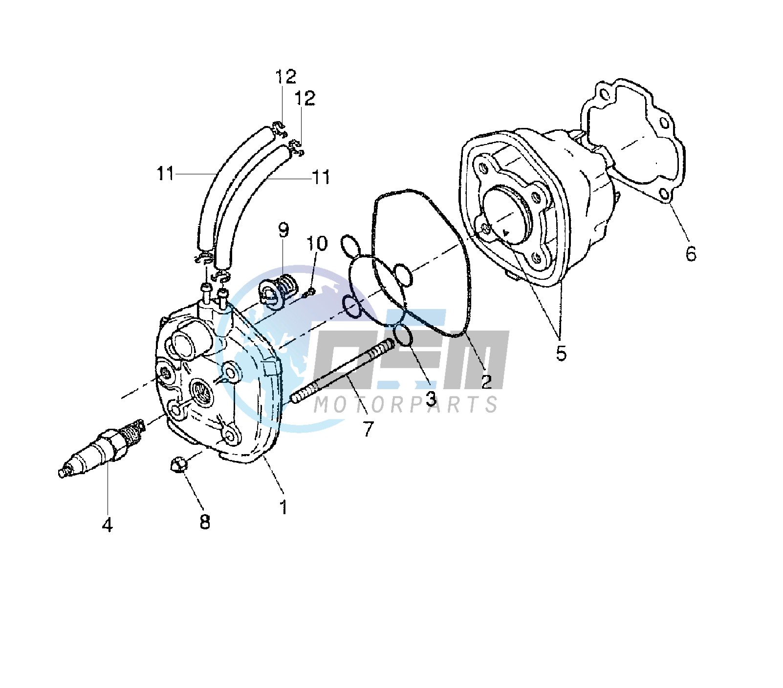 CYLINDER AND HEAD