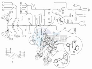 MP3 300 YOUrban ERL drawing Main cable harness