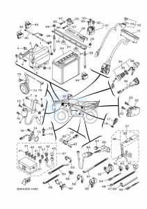 YFM700FWB KODIAK 700 (B6KE) drawing ELECTRICAL 1