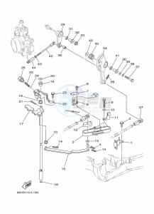 F115AETL drawing THROTTLE-CONTROL