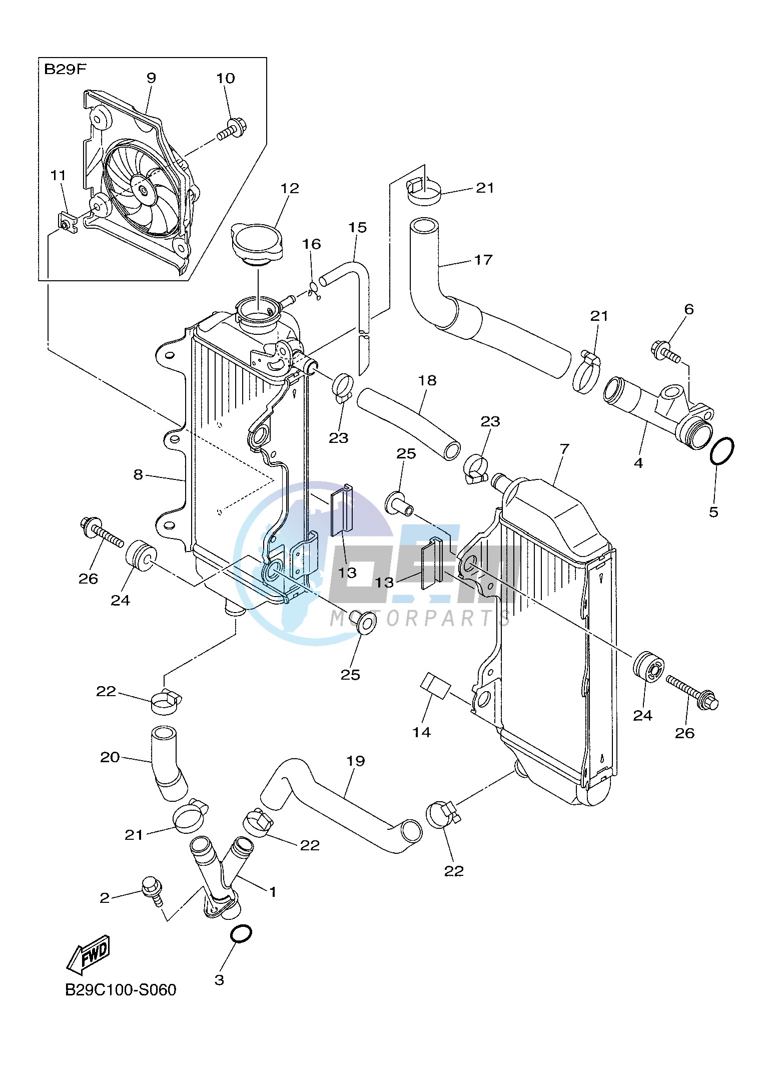 RADIATOR & HOSE