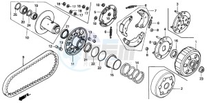 NH80MD drawing DRIVEN FACE