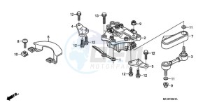 CBR600RR9 Korea - (KO) drawing STEERING DAMPER