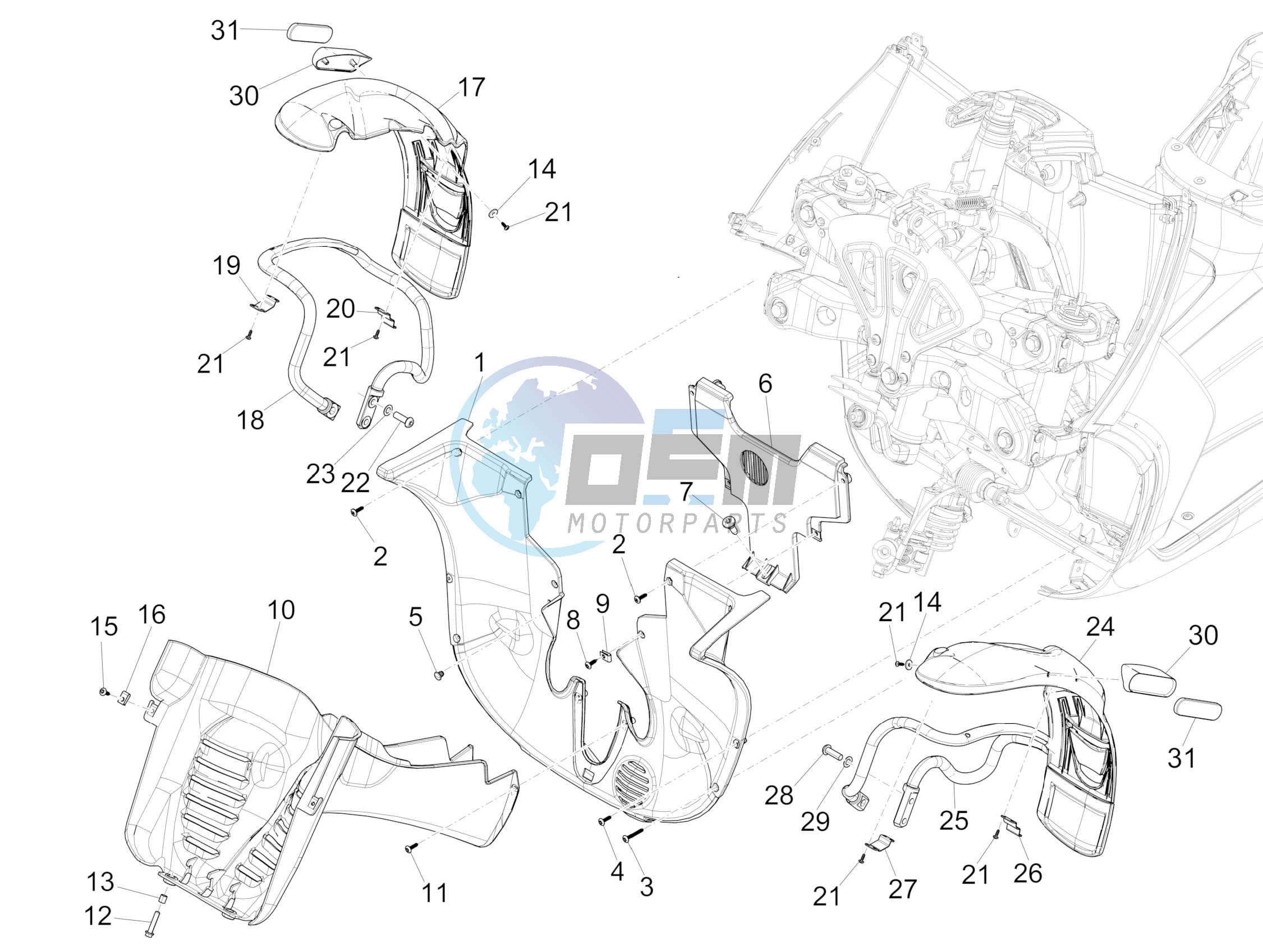 Wheel housing - Mudguard