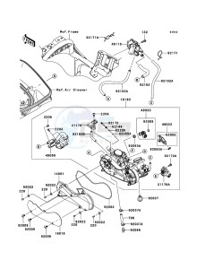 KVF750_4X4 KVF750DBF EU GB drawing Throttle