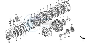 NT700V drawing CLUTCH