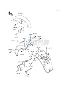 ZG 1000 A [CONCOURS] (A10-A14) [CONCOURS] drawing FENDERS